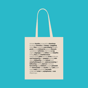 Flash Inspo Screen-Printed Tote Bag